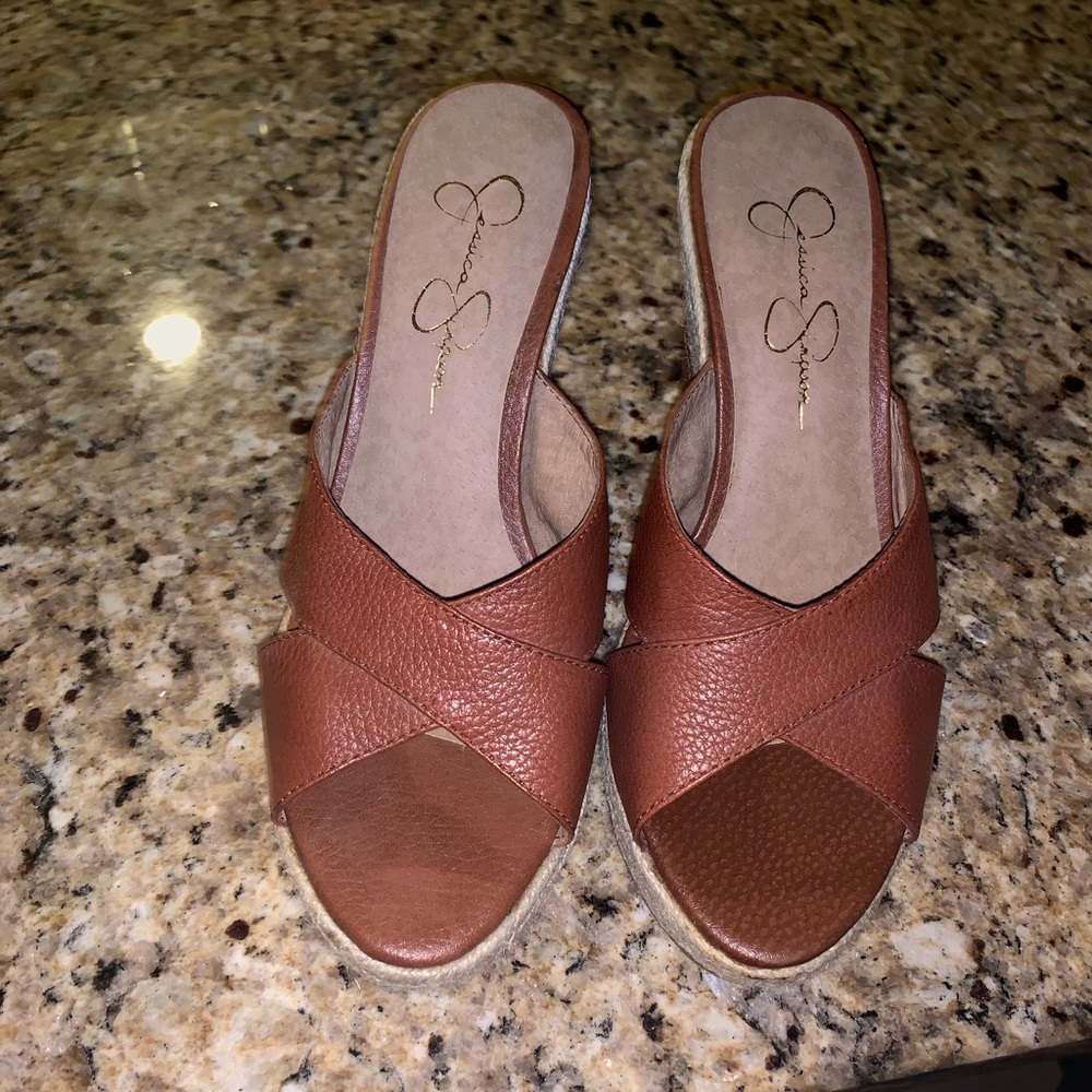 Wedges brown Jessica Simpson